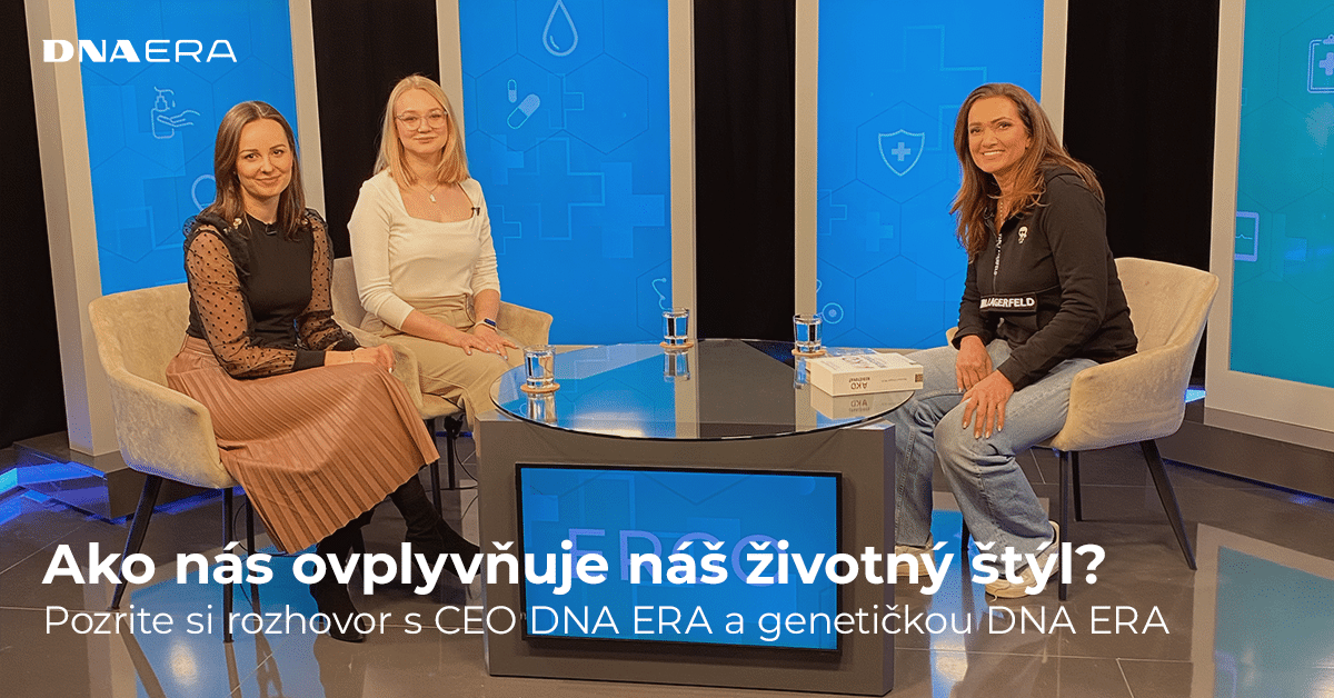 Pozrite si rozhovor v relácii Ergo - DNA ERA